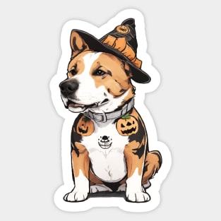 Halloween dog Sticker